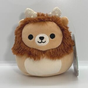 Squishmallows Francis the Lion Holiday Christmas Plush 5 Inch S4 #175-5 NWT